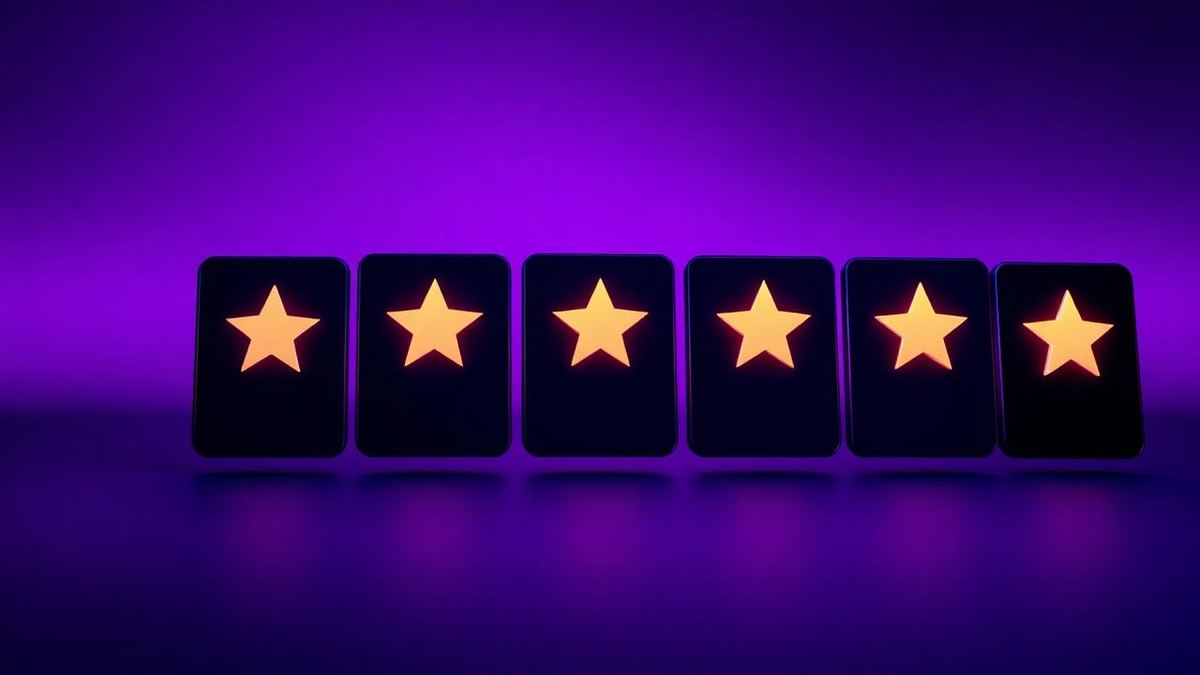 Illustration af rangerede casinoanmeldelser